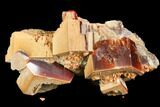 Red & Brown Vanadinite Crystal Cluster - Huge Crystals! #117732-2